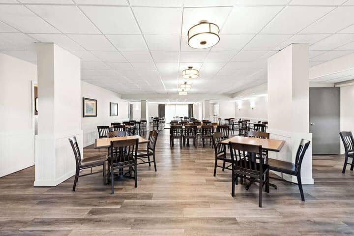 Breakfast area